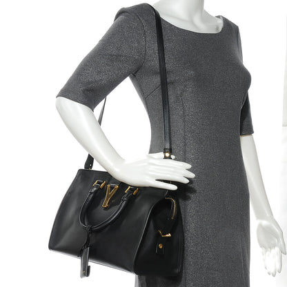 Saint Laurent Leather Small Classic Y Cabas Black 2 of 8