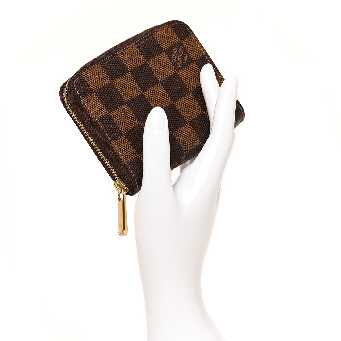 Damier Ebene Zippy Coin Purse