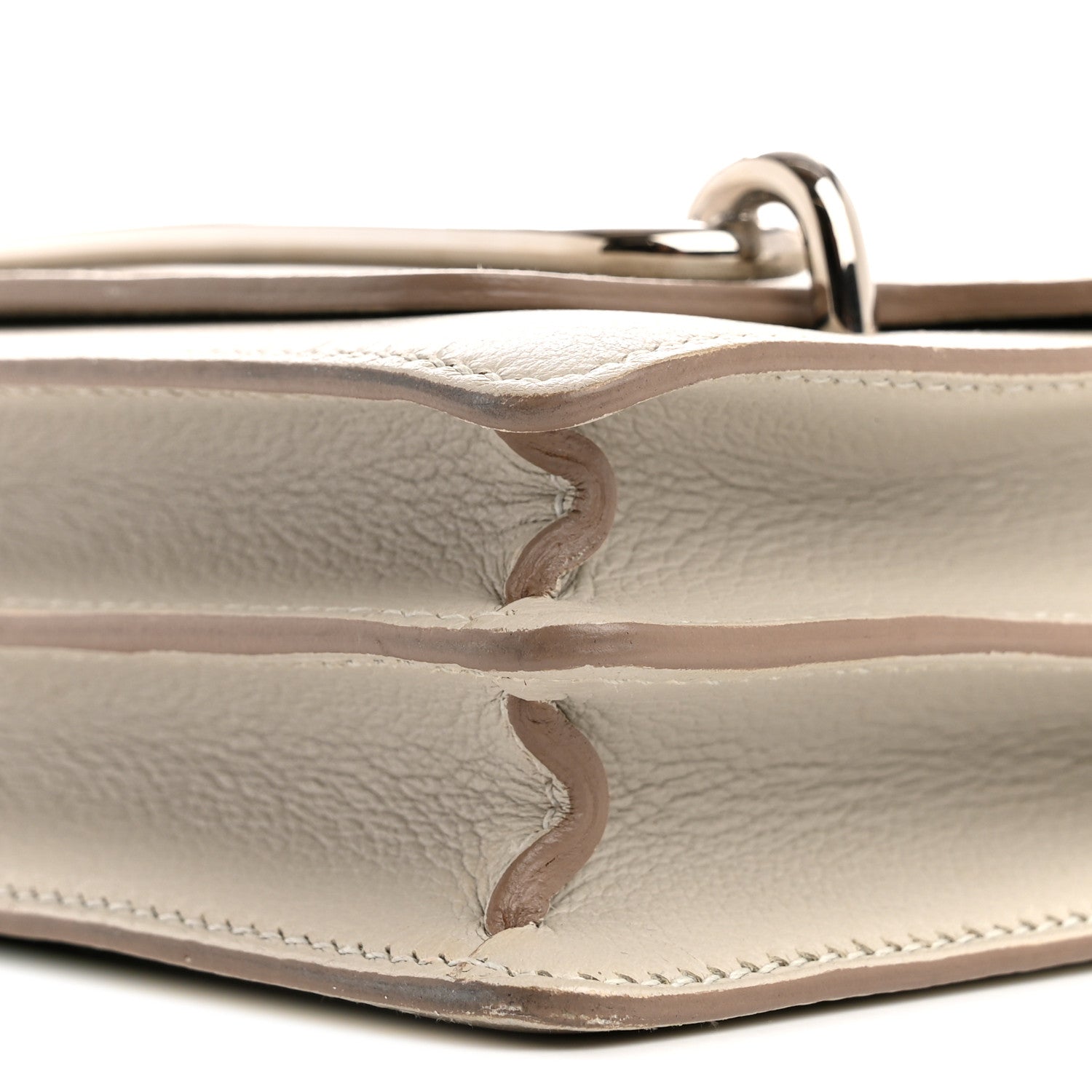 Hermes Evercolor Mini Sac Roulis Gris Perle 10 of 16