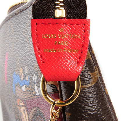 Louis Vuitton Monogram 2015 Christmas Animation Mini Pochette Accessories 7 of 8