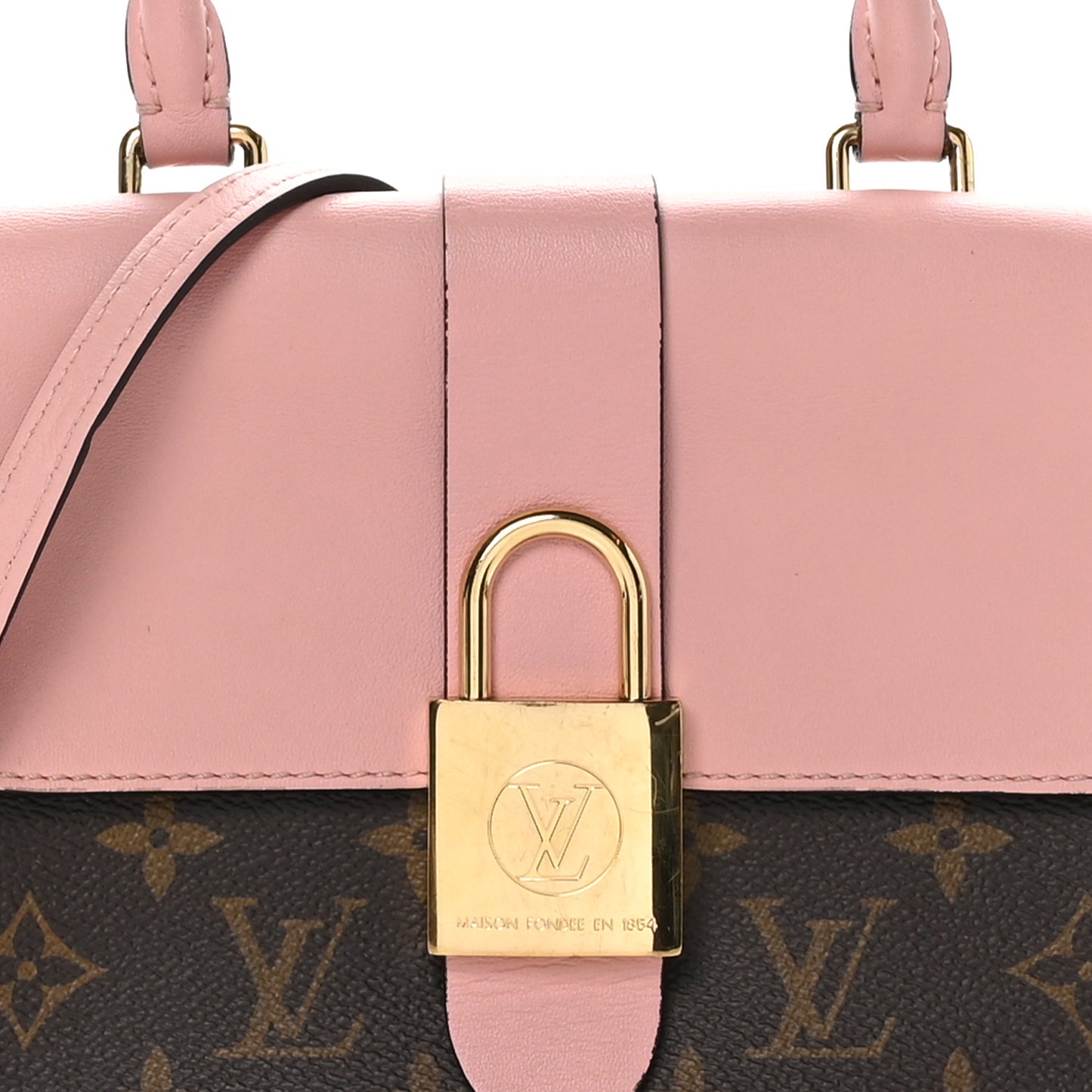Monogram Locky BB Rose Poudre