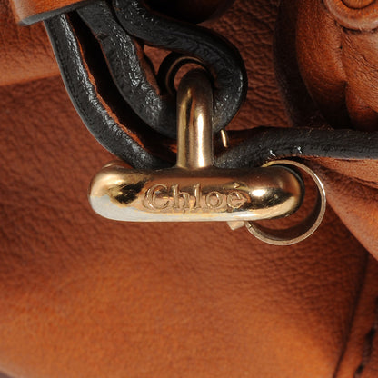 Chloe Leather Paddington Satchel Camel 10 of 10