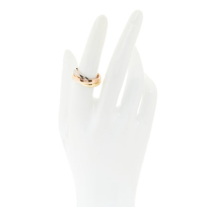 Cartier 18K Pink Yellow White Gold Classic Trinity Ring 55 7.25 2 of 6