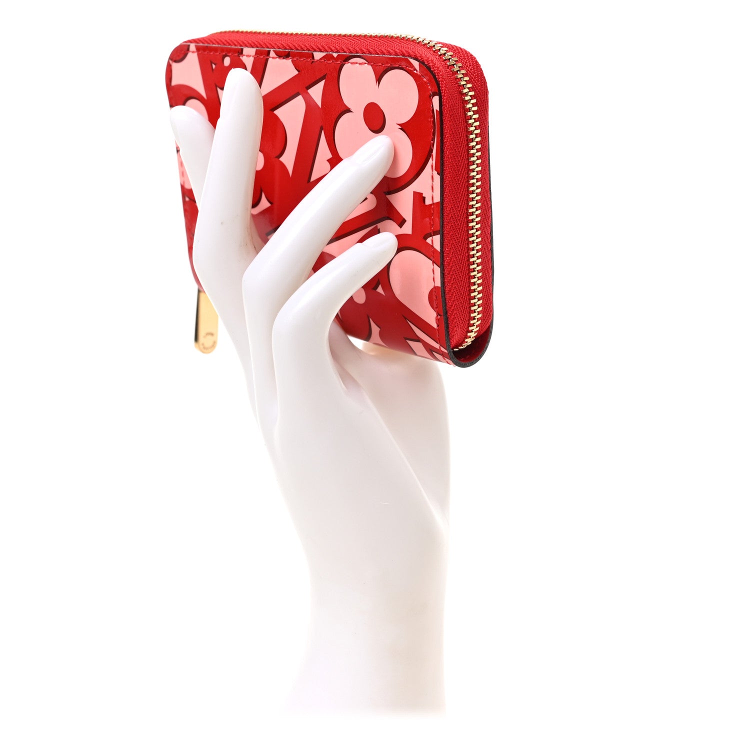 Louis Vuitton Patent Sweet Monogram Zippy Coin Purse Pomme D'Amour 2 of 6