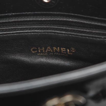 Chanel Patent Mademoiselle Tote Black 7 of 10