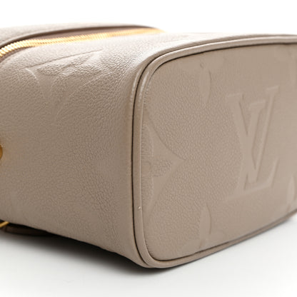 Louis Vuitton Empreinte Monogram Giant Vanity PM Tourterelle 8 of 9