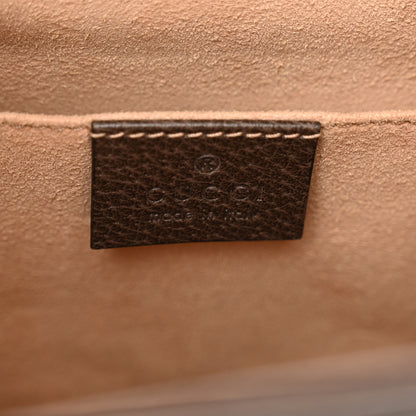 Gucci GG Supreme Monogram Web Small Ophidia Bucket Bag Brown 7 of 10