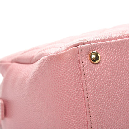 Chanel Caviar Quilted Petit Timeless Shopping Tote PTT Pink 17 of 17