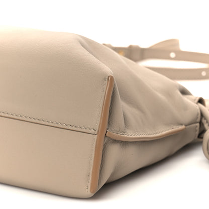 Loewe Calfskin Mini Flamenco Knot Clutch Sand 10 of 10
