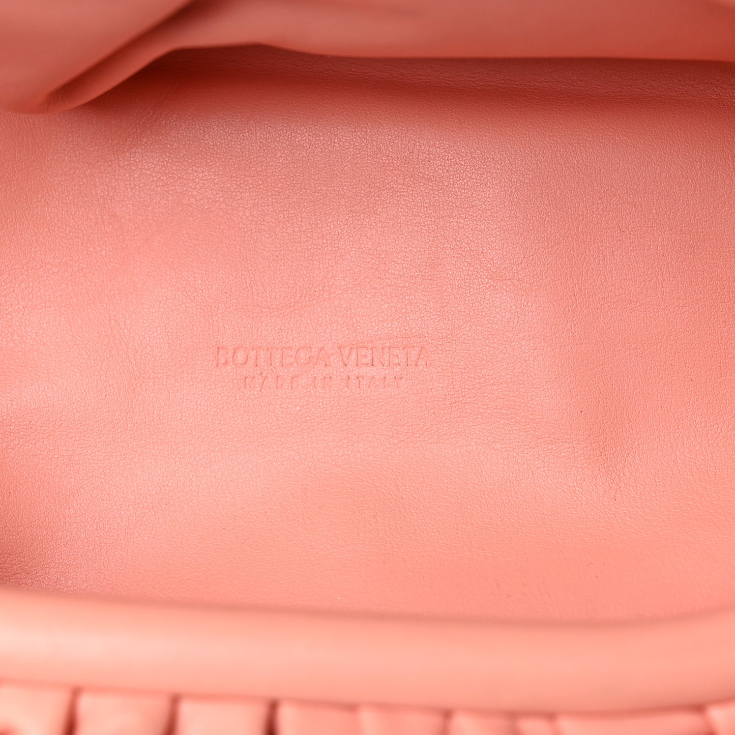Nappa The Belt Chain Pouch Peachy