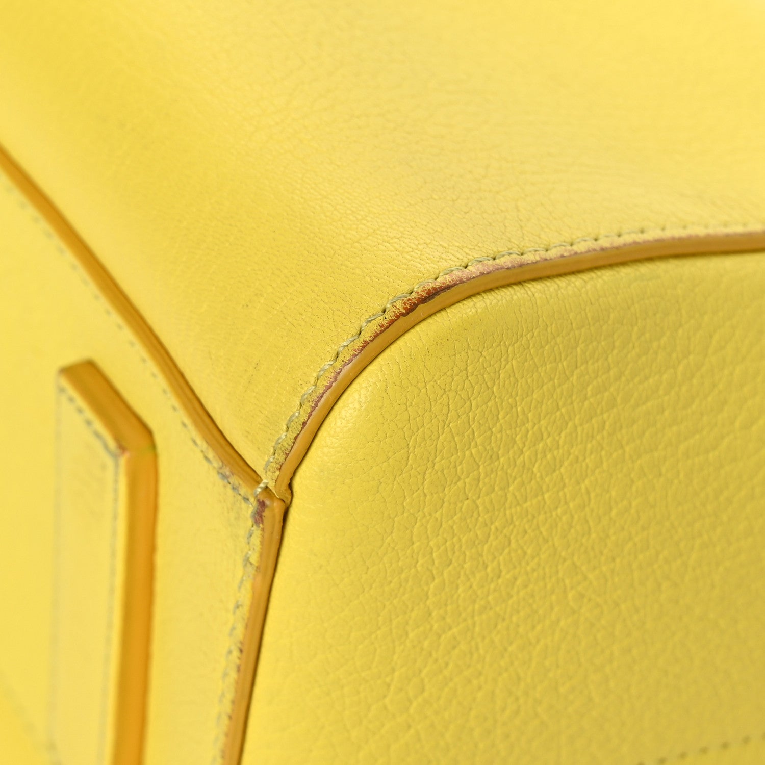 Givenchy Sugar Goatskin Small Antigona Yellow 10 of 12