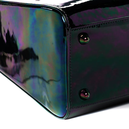 Christian Dior Metallic Iridescent Calfskin Amazonia Gisela Colon Large Art Lady Dior Multicolor 8 of 11