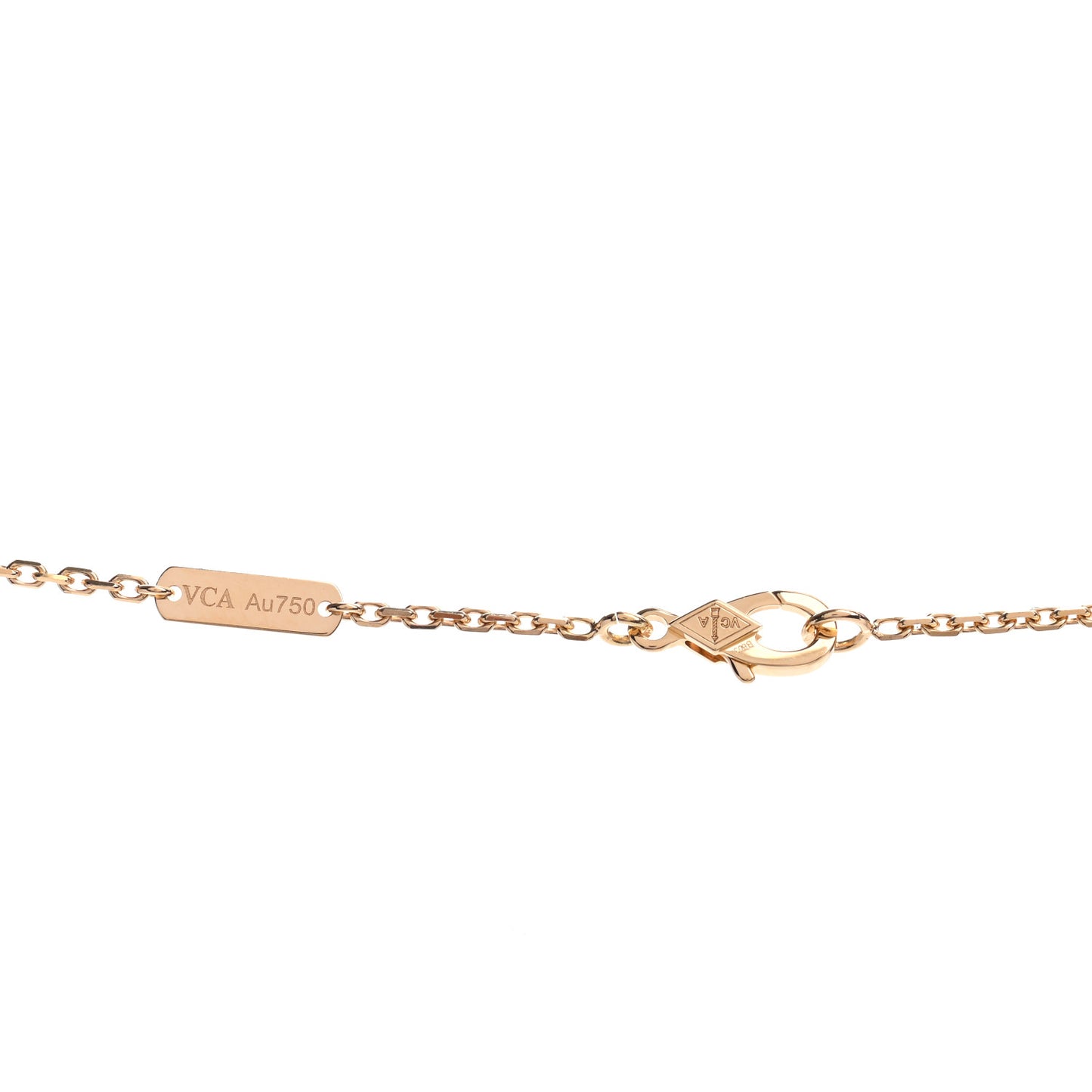 18K Yellow Gold Diamond Large Frivole Pendant Necklace