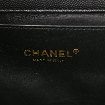 Chanel Caviar Quilted Coco First Flap Black 6 of 10
