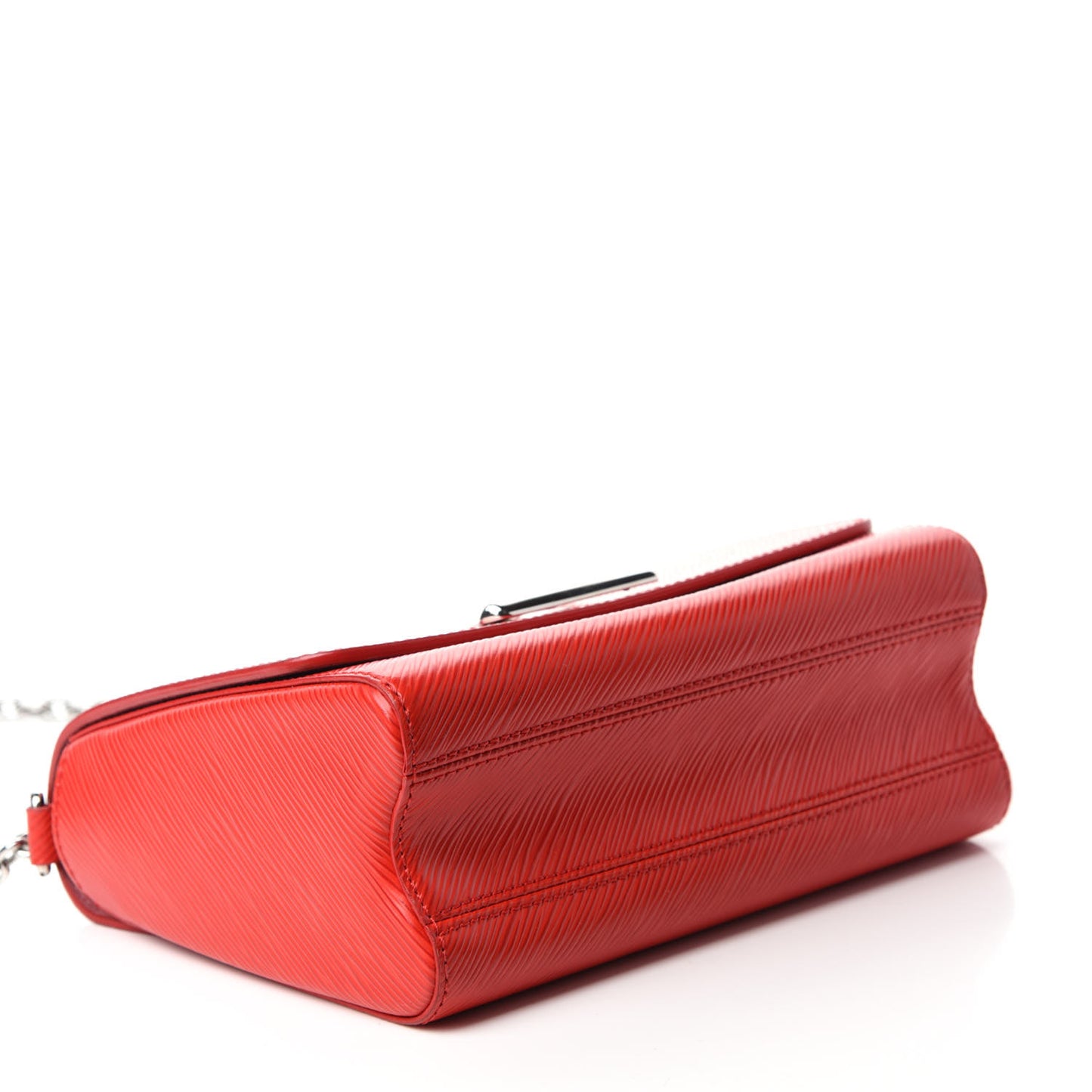 Epi Twist Shoulder Bag MM Coquelicot