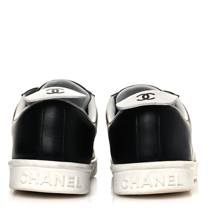Chanel Calfskin Mens Sneakers 44 Black 5 of 11