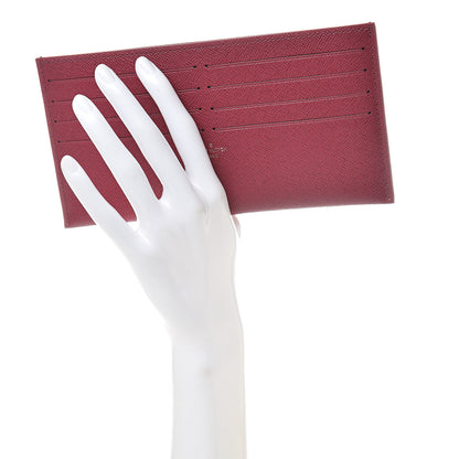 Louis Vuitton Calfskin Felicie Card Holder Insert Fuchsia 2 of 6