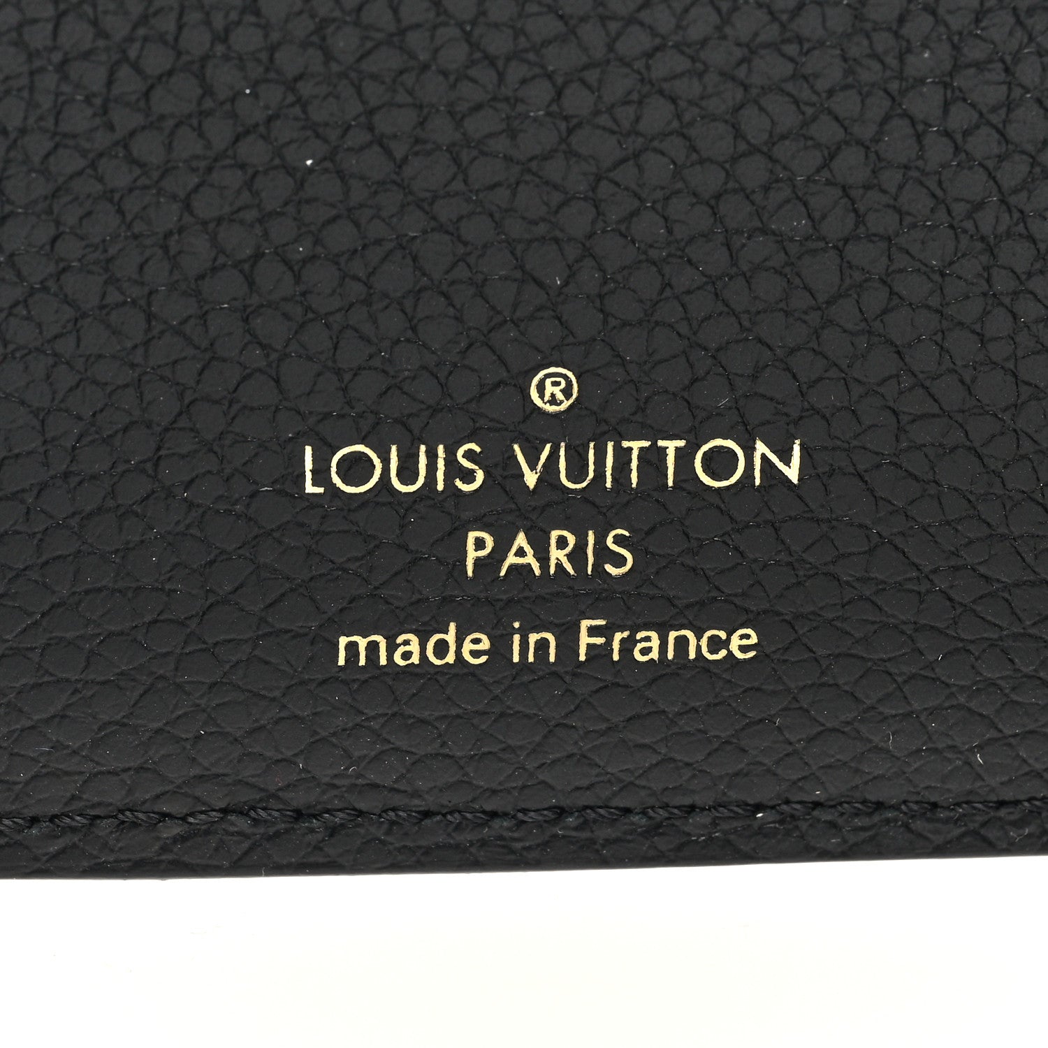 Louis Vuitton Empreinte Monogram Giant Victorine Wallet Black Beige 6 of 7