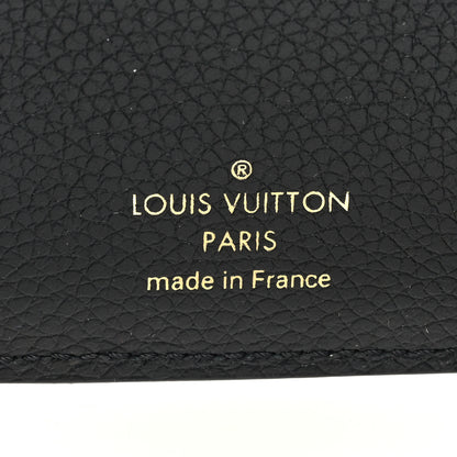 Louis Vuitton Empreinte Monogram Giant Victorine Wallet Black Beige 6 of 7