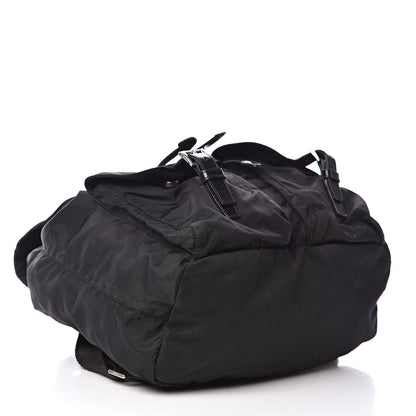 Prada Nylon Vela Medium Backpack Black 4 of 12