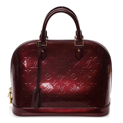 Louis Vuitton Vernis Alma PM Rouge Fauviste 1 of 14
