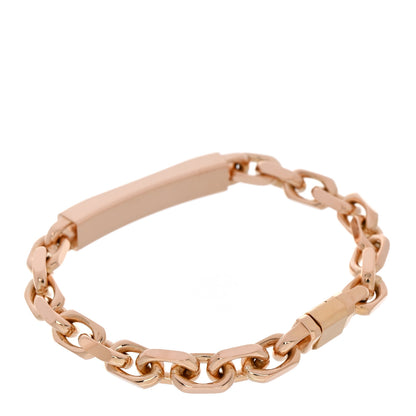 Tiffany 18K Rose Gold 1837 Makers ID Chain Bracelet 2 of 4