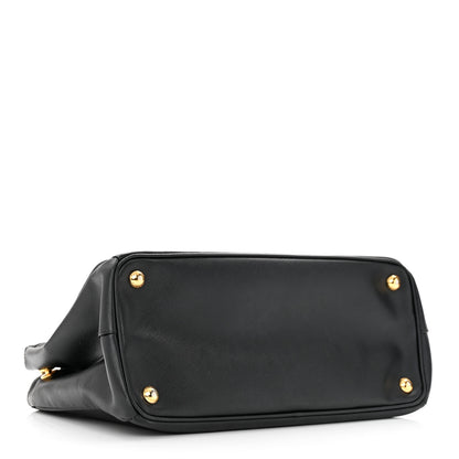 Prada Saffiano Medium Galleria Double Zip Tote Black 4 of 19