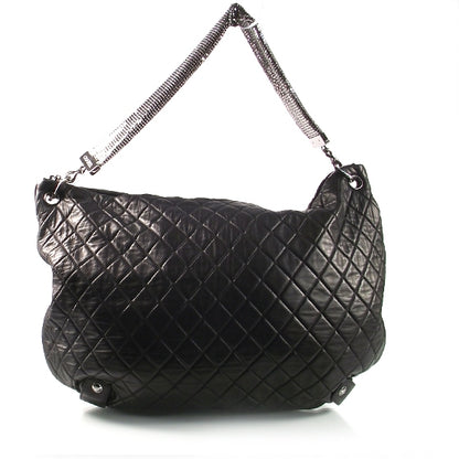 Chanel Lambskin Chain Mail Hobo Black 1 of 10