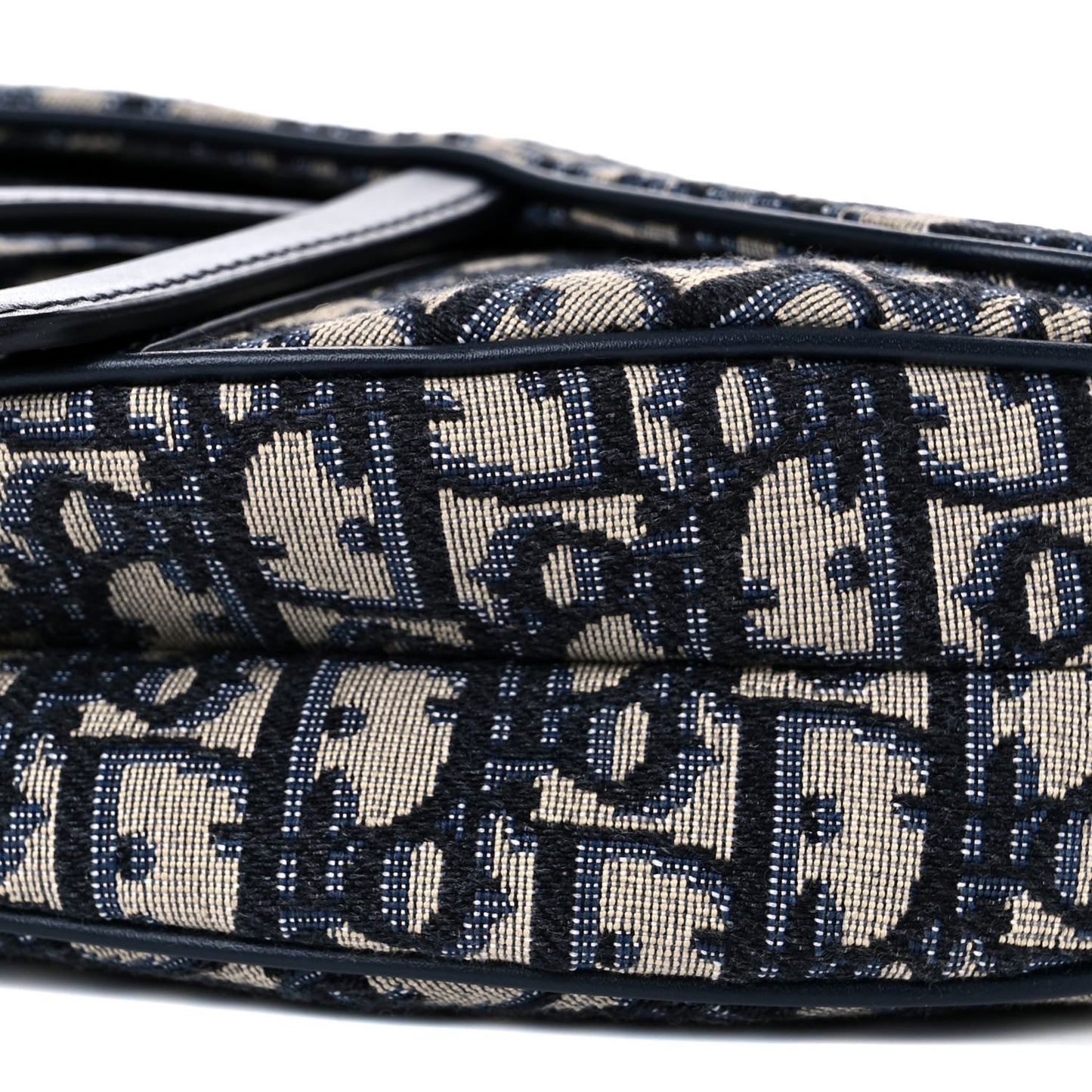Oblique Saddle Bag Blue