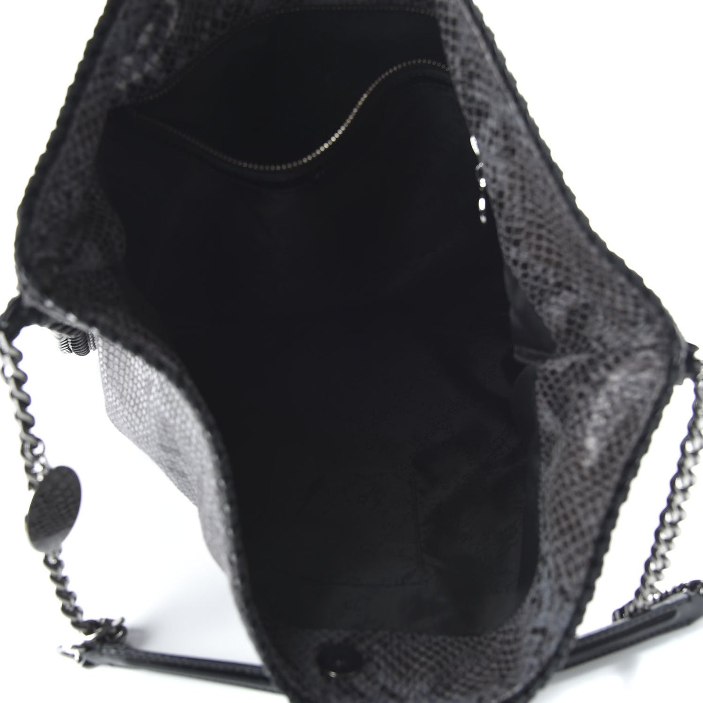Eco Python Falabella Hobo Dark Grey