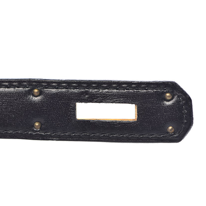 Hermes Box Kelly Sellier 32 Black 18 of 38