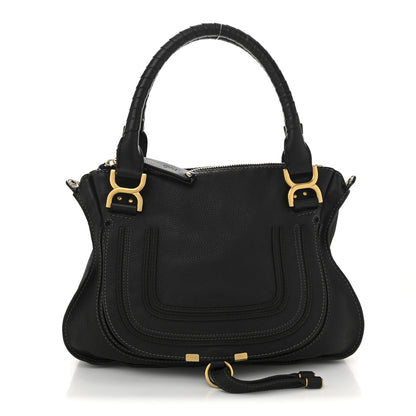 Chloe Calfskin Medium Marcie Satchel Black 1 of 10