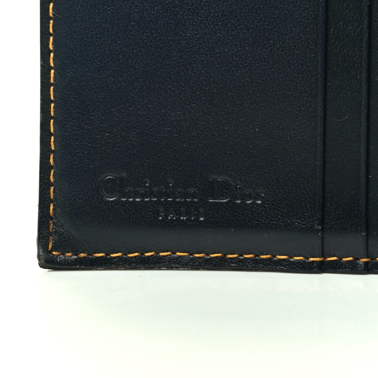 Christian Dior Monogram Compact Saddle Wallet Blue 7 of 10