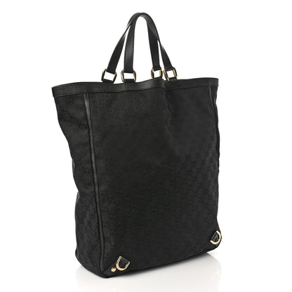 Gucci Monogram Abbey Tote Black 3 of 10