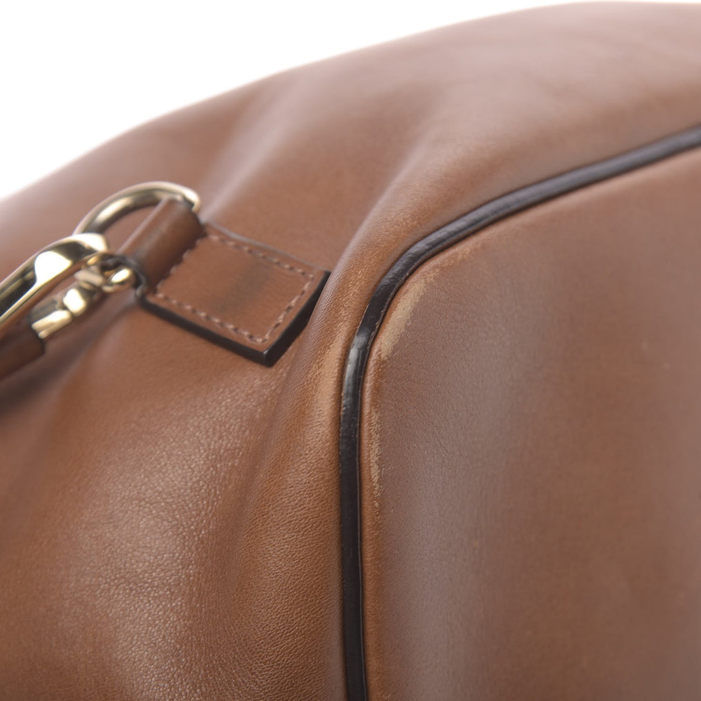 Suede Calfskin Medium Faye Backpack Tan