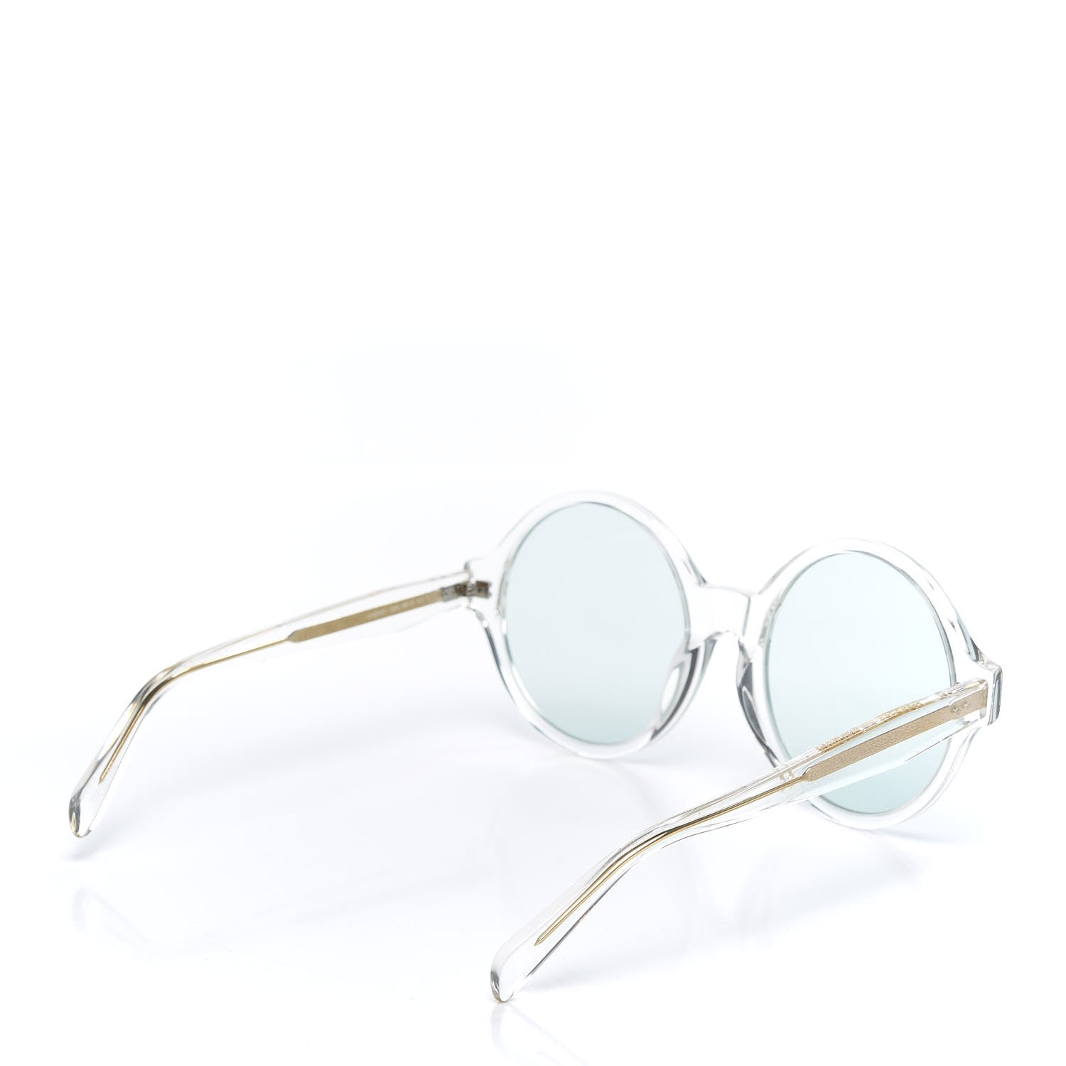 Celine Round Sunglasses CL 400511 Transparent 4 of 7