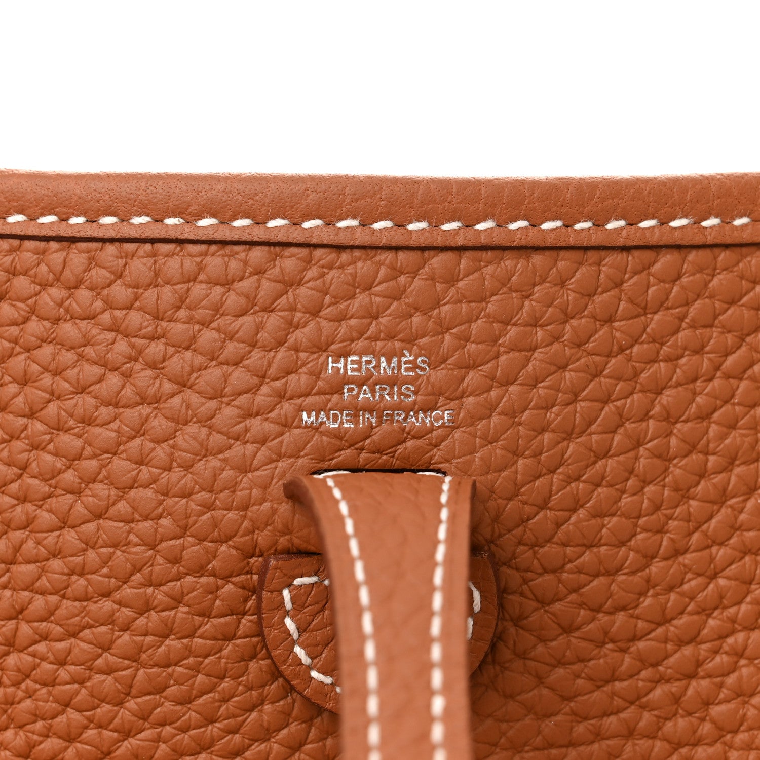 Hermes Taurillon Clemence Evelyne TPM Gold 6 of 11