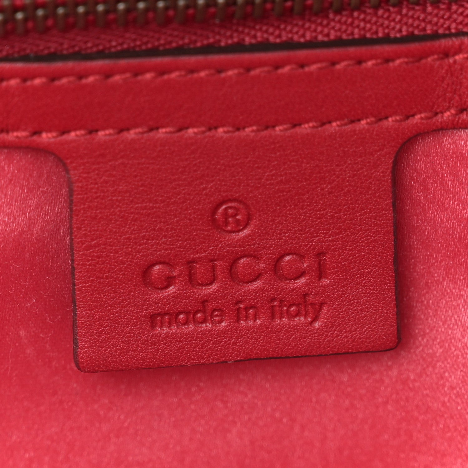 Gucci Jacquard Matelasse Floral Medium GG Marmont Shoulder Bag Red 6 of 14