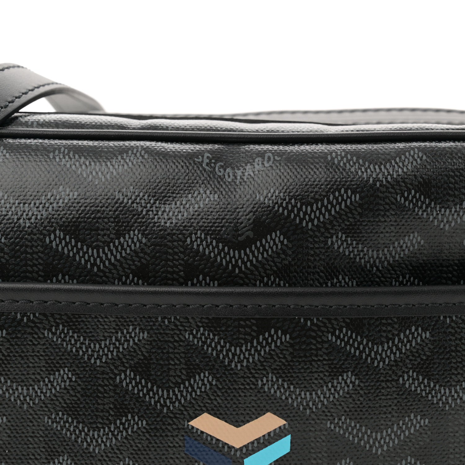 Goyard Goyardine Sac Cap Vert Jet Black 7 of 9
