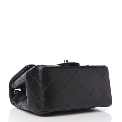 Chanel Lambskin Quilted Mini Square Flap Black 4 of 11