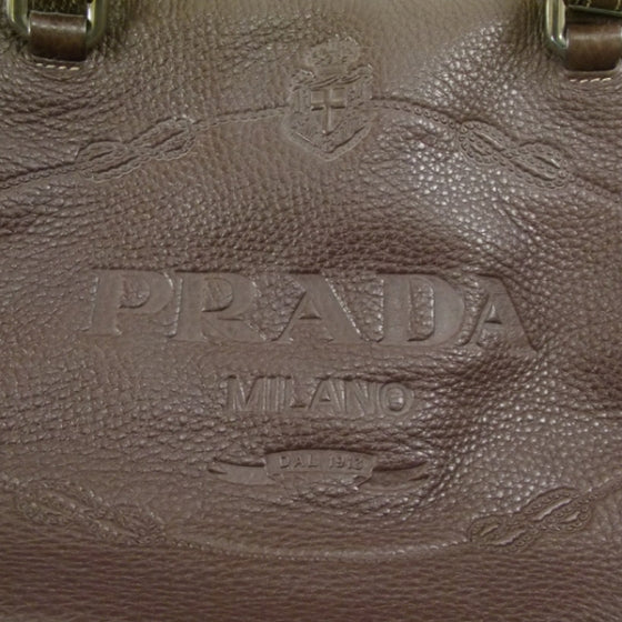 Nappa Logo Bowler Bauletto