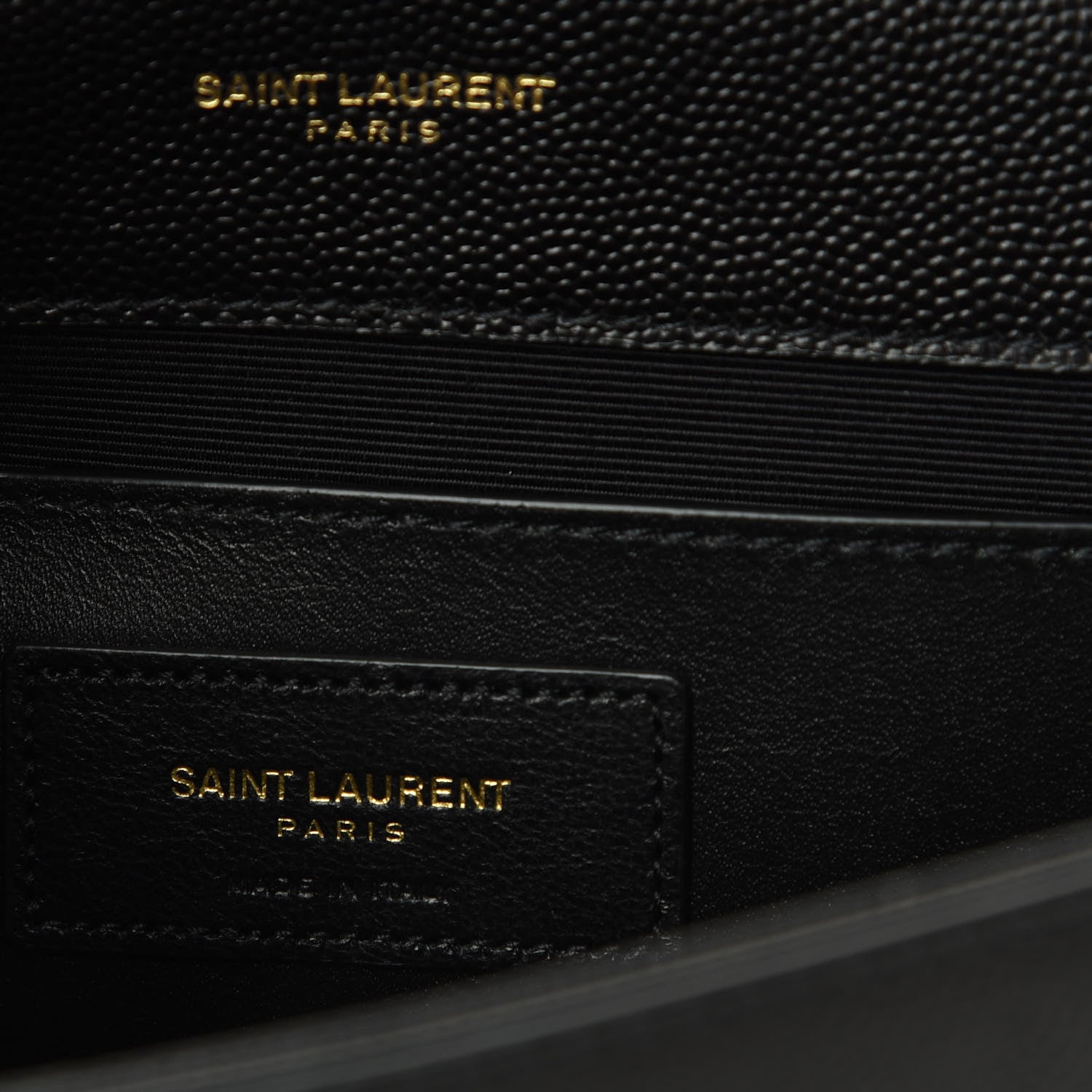 Saint Laurent Grain De Poudre Small Classic Monogram Kate Tassel Satchel Black 8 of 8