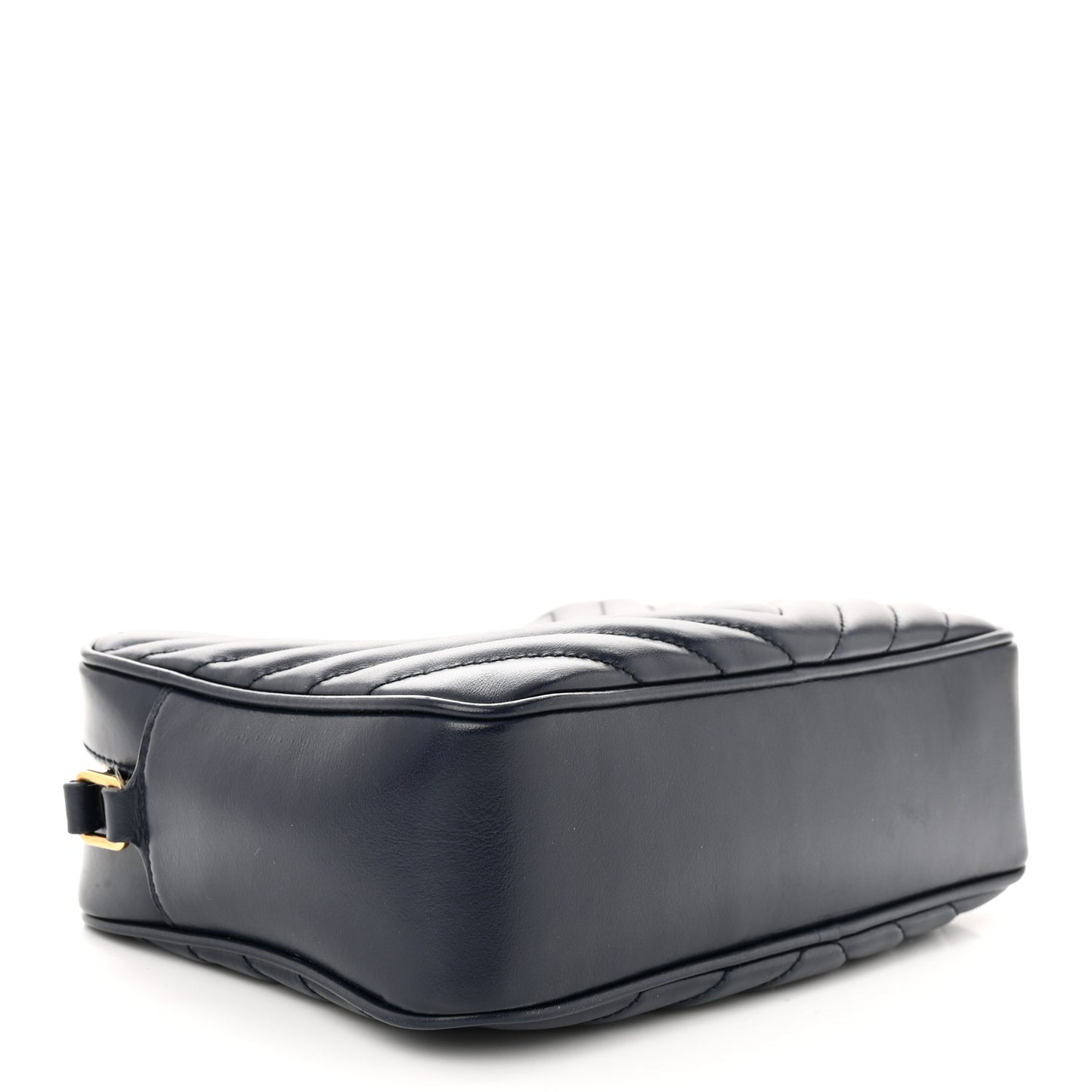 Calfskin Matelasse Monogram Lou Camera Bag Navy