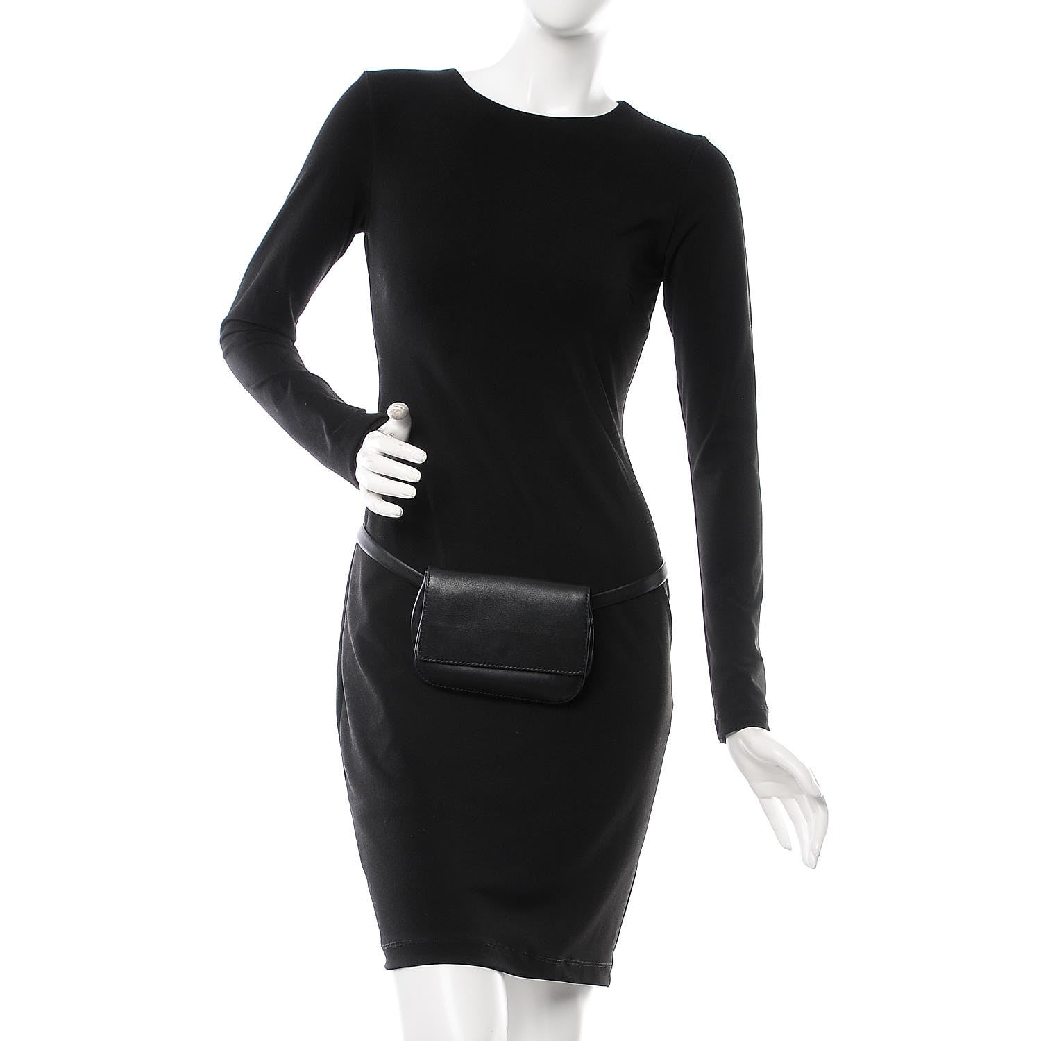 Valentino Garavani Vitello Small Belt Bag Black 2 of 13