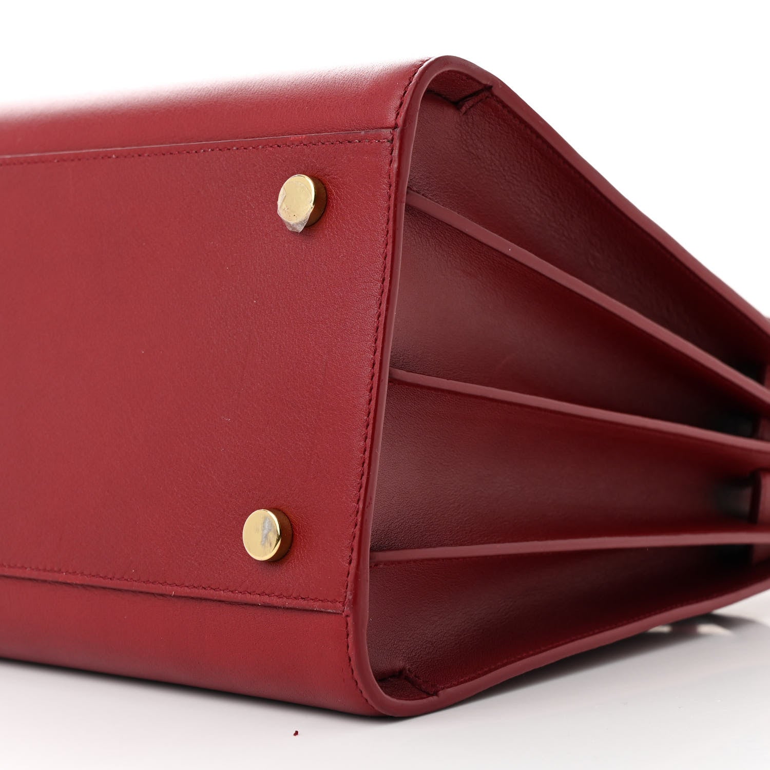 Saint Laurent Calfskin Small Sac De Jour Oxblood 11 of 12