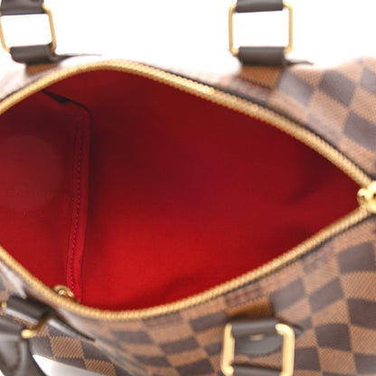 Louis Vuitton Damier Ebene Speedy Bandouliere 25 5 of 9
