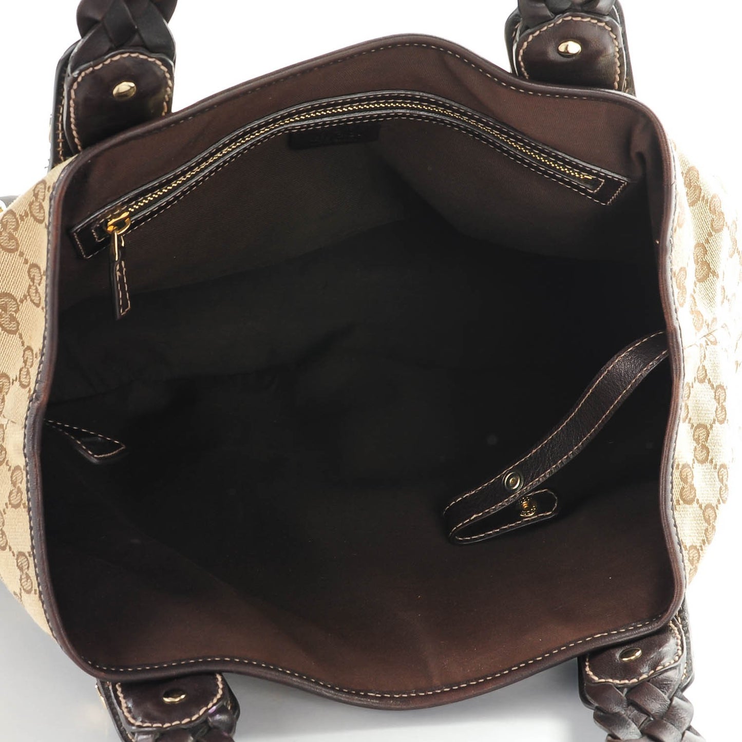 Monogram Small Pelham Shoulder Bag Dark Brown