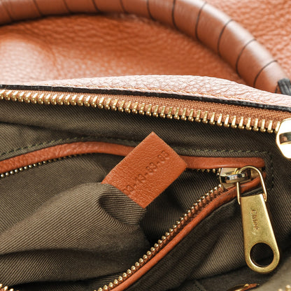 Chloe Calfskin Medium Marcie Satchel Tan 7 of 7