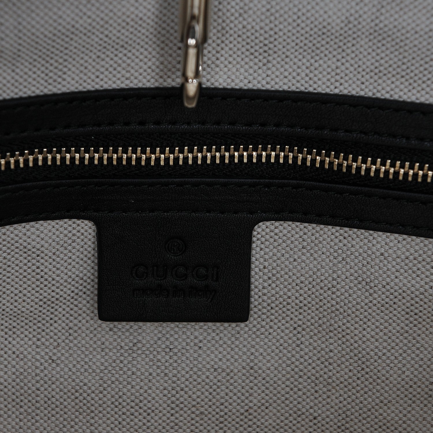 Gucci Patent Microguccissima Medium Nice Tote Black 6 of 6