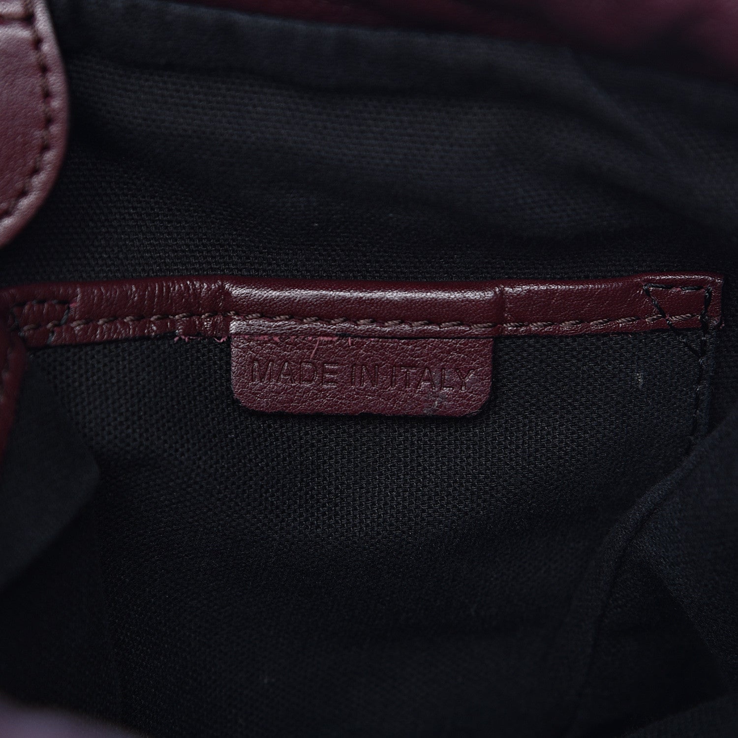 Burberry Calfskin House Check Little Crush Deep Claret 7 of 15